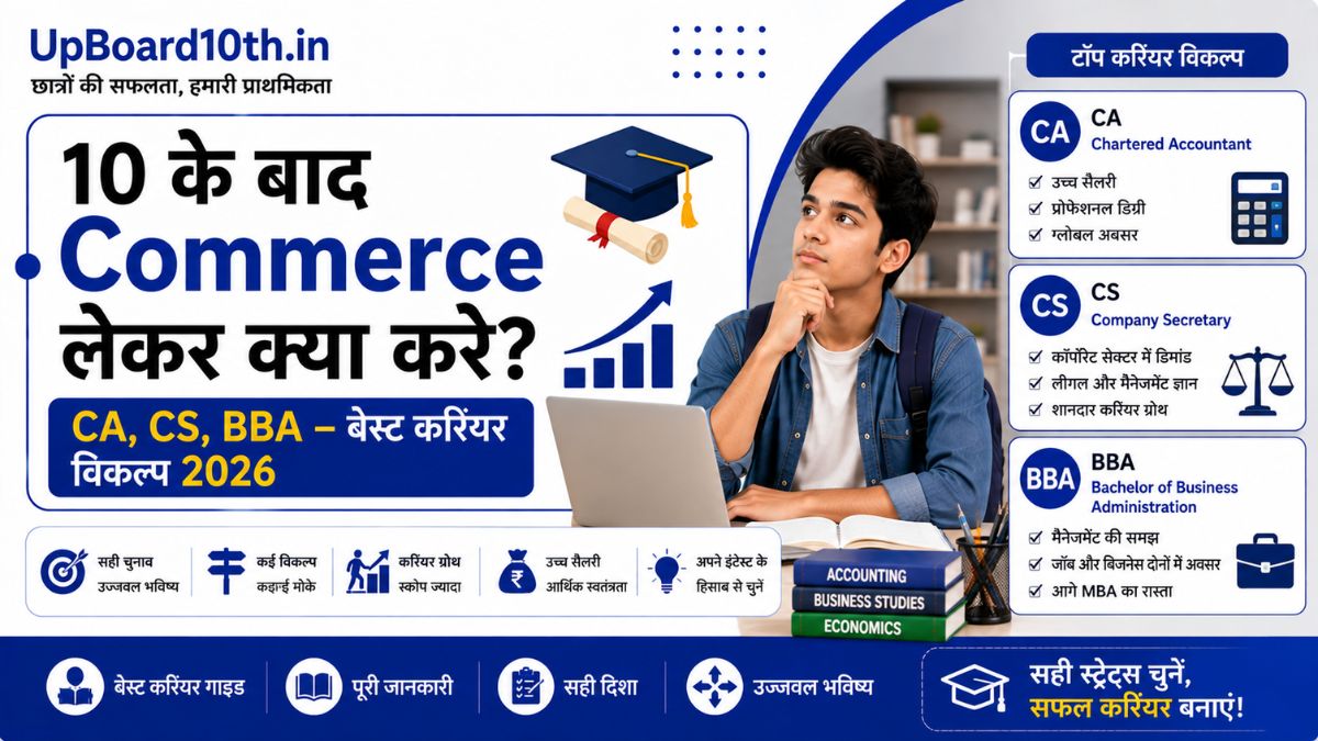 10 ke Baad Commerce Lekar Kya Kre?