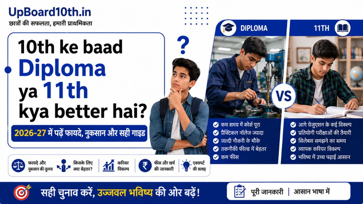 10th ke baad diploma ya 11th kya better hai?