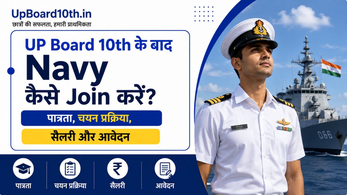 UP Board 10th ke baad Navy kaise join kare